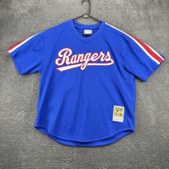 Texas Rangers Jersey Men 48 (XL) Mitchell Ness 1989 Nolan Ryan #34 MLB Baseball - Picture 1 of 13
